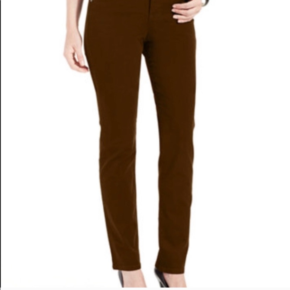 STYLE & CO slim leg rich truffle co…